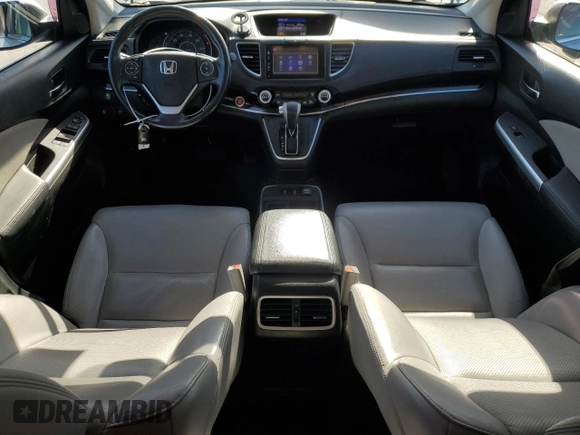 2015 Honda CR-V EX-L with VIN 2HKRM4H75FH656856, listed as a Copart auction lot 51367985 with 89,981 mi miles and Salvage Title. Bid and sale history available at carsss.com. Image 8.