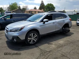 2019 Subaru Outback Limited with VIN 4S4BSENC7K3209624, listed as a Copart auction lot 64128465 with 45,392 mi miles and Salvage title. Bid and sale history available at DreamBid. Image 1.