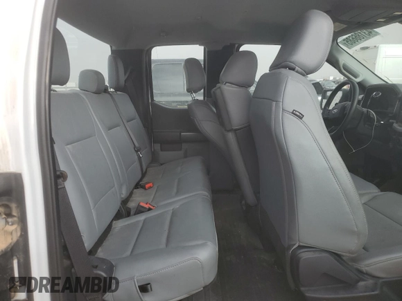 2023 Ford F-150 XL with VIN 1FTEX1CP0PKE02275, listed as a Copart auction lot 43186685 with 50,745 mi miles and Salvage title. Bid and sale history available at DreamBid. Image 10.