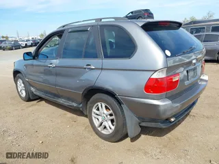 2005 BMW X5 3.0i with VIN 5UXFA13555LY20390, listed as a IAAI auction lot 41903119 with 196,022 mi miles. Bid and sale history available at carsss.com. Image 3.