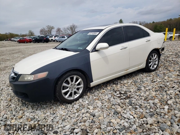 2004 Acura TSX w/Navigation with VIN JH4CL96934C026335, listed as a Copart auction lot 53743664 with 187,550 mi miles and Clean title. Bid and sale history available at DreamBid. Image 1.