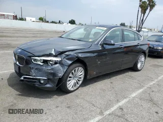 2014 BMW 5 Series 535i Gran Turismo with VIN WBA5M2C50ED085593, listed as a Copart auction lot 55445195 with 30,636 mi miles and Salvage title. Bid and sale history available at DreamBid. Image 1.
