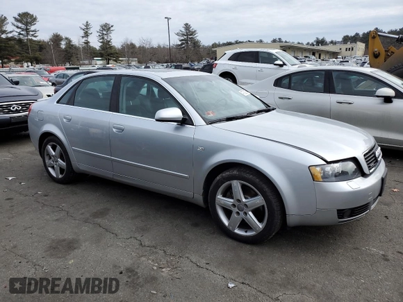 2005 Audi A4 3.0L with VIN WAULT68E15A108729, listed as a Copart auction lot 47339275 with 126,419 mi miles and Salvage Title. Bid and sale history available at carsss.com. Image 4.