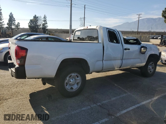 2020 Toyota Tacoma SR with VIN 5TFRX5GN5LX182839, listed as a Copart auction lot 50321015 with 53,929 mi miles and Salvage Title. Bid and sale history available at DreamBid. Image 3.