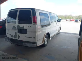 2002 Chevrolet Express Van with VIN 1GBFG15R021225474, listed as a IAAI auction lot 41770334 with 190,059 mi miles. Bid and sale history available at carsss.com. Image 4.