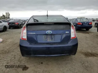 2012 Toyota Prius One with VIN JTDKN3DU1C0333210, listed as a Copart auction lot 56176955 with 227,314 mi miles and Clean Title. Bid and sale history available at DreamBid. Image 6.