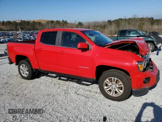 2019 GMC Canyon 2WD SLE with VIN 1GTG5CEN8K1232722, listed as a Copart auction lot 43404855 with 124,051 mi miles and Salvage Title. Bid and sale history available at carsss.com. Image 4.