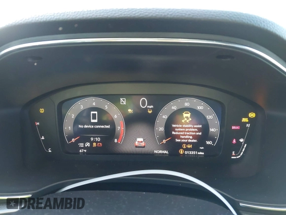 2024 Acura Integra Technology with VIN 19UDE4G72RA015718, listed as a IAAI auction lot 41838377 with 13,351 mi miles and . Bid and sale history available at DreamBid. Image 7.
