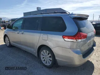 2012 Toyota Sienna XLE with VIN 5TDDK3DC8CS039549, listed as a Copart auction lot 48504955 with 167,563 mi miles and Salvage Title. Bid and sale history available at carsss.com. Image 2.