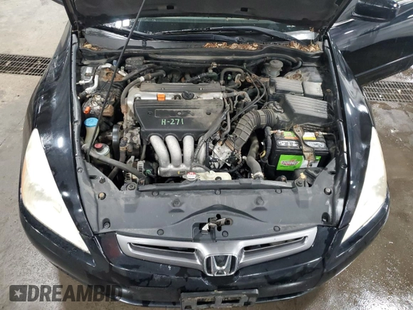 2003 Honda Accord LX with VIN JHMCM56393C030471, listed as a Copart auction lot 59028045 with 237,367 mi miles and Salvage title. Bid and sale history available at DreamBid. Image 11.