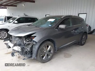 2019 Nissan Murano S with VIN 5N1AZ2MJ2KN123499, listed as a IAAI auction lot 41915232 with 55,772 mi miles and . Bid and sale history available at DreamBid. Image 17.