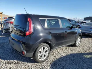 2014 Kia Soul + with VIN KNDJP3A50E7018427, listed as a Copart auction lot 42261125 with 124,816 mi miles and Salvage Title. Bid and sale history available at carsss.com. Image 3.