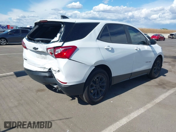 2021 Chevrolet Equinox LS z VIN 3GNAXHEV1MS139594, wystawiony jako IAAI lot #42249614 z przebiegiem 81 414 mil mil oraz . Historia ofert i sprzedaży dostępna na DreamBid. Obrazek 4.
