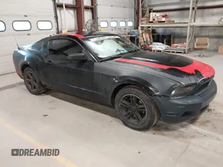 2012 Ford Mustang V6 Premium with VIN 1ZVBP8AM8C5211360, listed as a IAAI auction lot 41764435 with 206,349 mi miles. Bid and sale history available at carsss.com. Image 1.