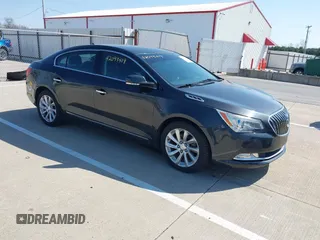 2014 Buick LaCrosse Leather with VIN 1G4GB5G32EF154876, listed as a IAAI auction lot 42093419 with 173,389 mi miles. Bid and sale history available at carsss.com. Image 1.