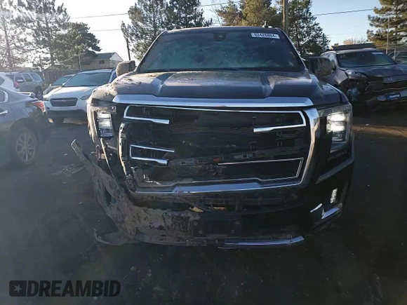 2021 GMC Yukon SLT with VIN 1GKS2BKD9MR188327, listed as a Copart auction lot 82426804 with 91,959 mi miles and Salvage Title. Bid and sale history available at carsss.com. Image 11.