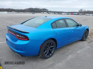 2019 Dodge Charger SXT with VIN 2C3CDXBG2KH588135, listed as a IAAI auction lot 41923629 with 42,985 mi miles. Bid and sale history available at carsss.com. Image 4.