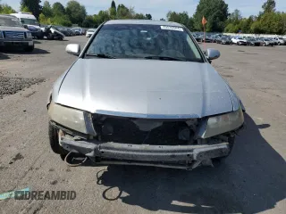 2005 Acura TSX with VIN JH4CL96885C022001, listed as a Copart auction lot 49680145 with 206,166 mi miles and Salvage Title. Bid and sale history available at carsss.com. Image 5.