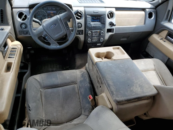 2014 Ford F-150 XL with VIN 1FTFW1EF4EKD49721, listed as a Copart auction lot 61695615 with 217,493 mi miles and Salvage title. Bid and sale history available at DreamBid. Image 8.