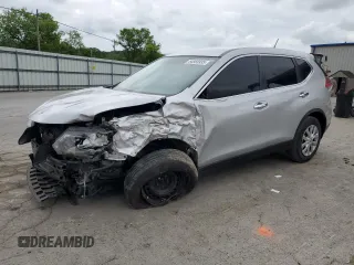 2015 Nissan Rogue SV with VIN KNMAT2MT6FP576395, listed as a Copart auction lot 54565935 with 143,259 mi miles and Salvage Title. Bid and sale history available at DreamBid. Image 1.