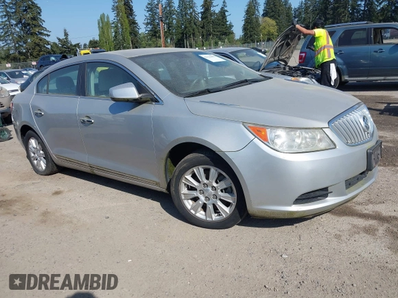 2010 Buick LaCrosse CX with VIN 1G4GB5EG7AF176775, listed as a IAAI auction lot 42122083 with 101,270 mi miles. Bid and sale history available at carsss.com. Image 1.