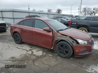 2012 Chevrolet Cruze LT w/1LT with VIN 1G1PF5SC9C7331018, listed as a Copart auction lot 82116214 with 189,849 mi miles and Salvage Title. Bid and sale history available at carsss.com. Image 4.