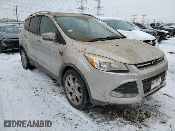 2016 Ford Escape Titanium with VIN 1FMCU9JX8GUA43002, listed as a Copart auction lot 45362695 with 96,325 mi miles and Clean Title. Bid and sale history available at carsss.com. Image 4.