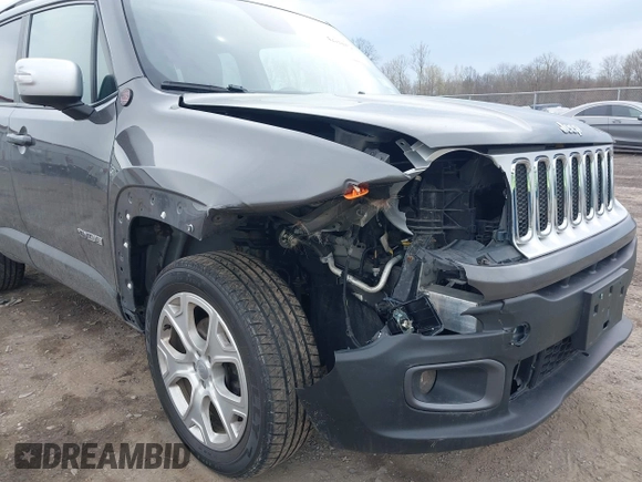 2017 Jeep Renegade Limited z VIN ZACCJBDB4HPF23660, wystawiony jako IAAI lot #42118052 z przebiegiem 134 799 mil mil oraz . Historia ofert i sprzedaży dostępna na DreamBid. Obrazek 6.