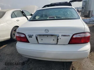 2000 Mazda 626 LX with VIN 1YVGF22C3Y5102174, listed as a Copart auction lot 75287594 with 0 mi miles and Non Repairable. Bid and sale history available at carsss.com. Image 6.