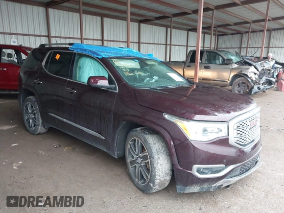 2018 GMC Acadia Denali with VIN 1GKKNPLS6JZ121620, listed as a IAAI auction lot 42123567 with Not provided miles and . Bid and sale history available at DreamBid. Image 1.