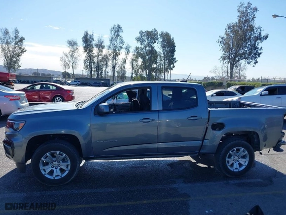 2022 Chevrolet Colorado 2WD LT with VIN 1GCGSCEA3N1292885, listed as a IAAI auction lot 41355155 with 16,871 mi miles. Bid and sale history available at carsss.com. Image 15.