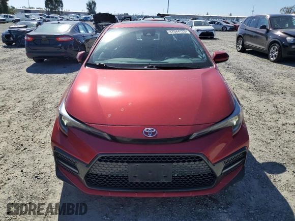 2020 Toyota Corolla XSE with VIN 5YFT4RCE3LP019150, listed as a Copart auction lot 47044725 with 48,456 mi miles and Salvage Title. Bid and sale history available at carsss.com. Image 5.