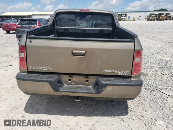 2011 Honda Ridgeline RTL with VIN 5FPYK1F59BB007045, listed as a Copart auction lot 61263715 with 159,527 mi miles and Clean title. Bid and sale history available at DreamBid. Image 6.