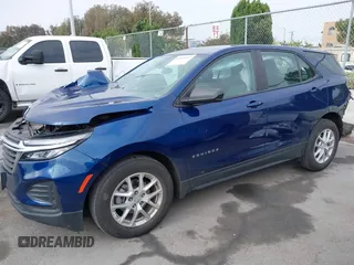 2023 Chevrolet Equinox LS with VIN 3GNAXHEG9PL170527, listed as a IAAI auction lot 42518147 with 35,716 mi miles and . Bid and sale history available at DreamBid. Image 17.