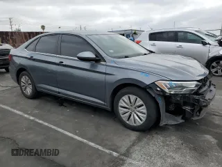 2019 Volkswagen Jetta S with VIN 3VWC57BU9KM079740, listed as a Copart auction lot 53743875 with 109,147 mi miles and Salvage title. Bid and sale history available at DreamBid. Image 4.