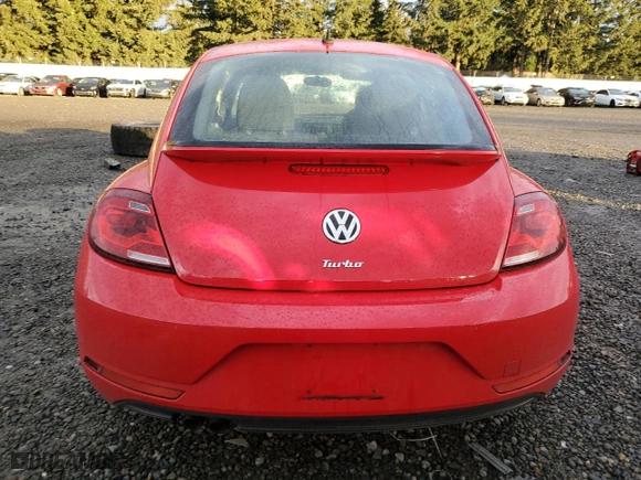 2019 Volkswagen Beetle S with VIN 3VWFD7AT6KM709660, listed as a Copart auction lot 85686754 with 0 mi miles and Salvage Title. Bid and sale history available at carsss.com. Image 6.