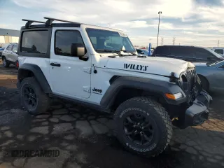 2021 Jeep Wrangler Sport S with VIN 1C4GJXAN4MW627446, listed as a Copart auction lot 78313653 with 42,536 mi miles and Salvage Title. Bid and sale history available at DreamBid. Image 4.