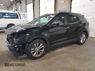 2017 Hyundai Santa Fe 2.0T with VIN 5XYZUDLA8HG501201, listed as a Copart auction lot 59210375 with 204,785 mi miles and Salvage title. Bid and sale history available at DreamBid. Image 1.