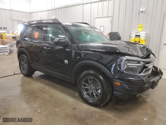 2023 Ford Bronco Sport Big Bend with VIN 3FMCR9B67PRD11293, listed as a Copart auction lot 41707955 with 0 mi miles and Salvage Title. Bid and sale history available at carsss.com. Image 4.