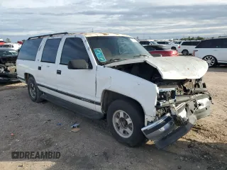 1997 Chevrolet Suburban with VIN 3GNEC16R1VG134325, listed as a Copart auction lot 83903264 with 236,639 mi miles and Salvage Title. Bid and sale history available at carsss.com. Image 4.