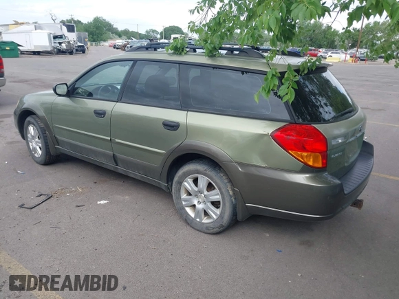 2005 Subaru Legacy Outback with VIN 4S4BP61C257304280, listed as a IAAI auction lot 42227122 with 260,268 mi miles and . Bid and sale history available at DreamBid. Image 3.
