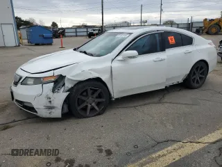 2012 Acura TL Technology z VIN 19UUA8F55CA010622, wystawiony jako Copart lot #51153745 z przebiegiem 135 533 mil mil oraz Szkoda całkowita • Salvage title. Historia ofert i sprzedaży dostępna na DreamBid. Obrazek 1.