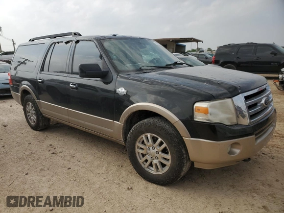 2012 Ford Expedition Max King Ranch with VIN 1FMJK1J52CEF66758, listed as a Copart auction lot 51311625 with 282,723 mi miles and Clean title. Bid and sale history available at DreamBid. Image 4.