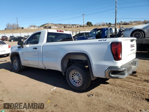 2024 GMC Sierra 1500 with VIN 3GTNUAED8RG219406, listed as a Copart auction lot 88583145 with 4,394 mi miles and Salvage Title. Bid and sale history available at DreamBid. Image 2.