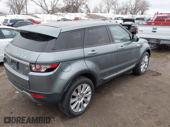 2015 Land Rover Range Rover Evoque Prestige with VIN SALVV2BG9FH024488, listed as a IAAI auction lot 41754265 with 87,714 mi miles and . Bid and sale history available at DreamBid. Image 4.