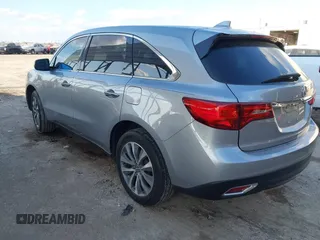 2016 Acura MDX w/Tech with VIN 5FRYD3H4XGB021609, listed as a IAAI auction lot 41459777 with 103,294 mi miles. Bid and sale history available at carsss.com. Image 3.