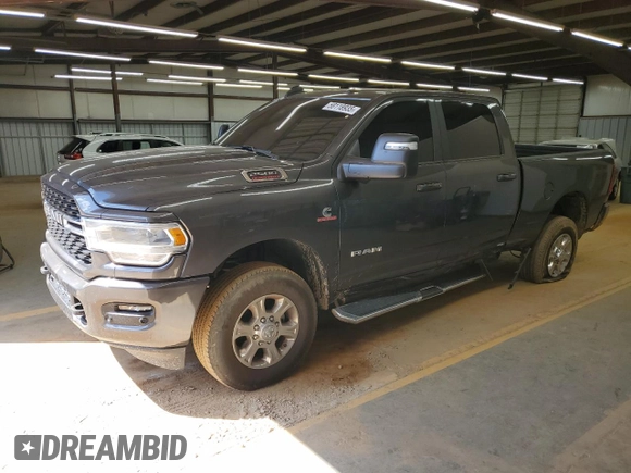 2024 Ram 2500 Big Horn с VIN 3C6UR5DL5RG111359, выставлен на аукционе Copart как лот 58118935 с пробегом 29 259 миль миль и Списание • Salvage title. История ставок и продаж доступна на DreamBid. Изображение 1.