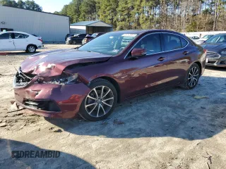 2015 Acura TLX V6 Tech with VIN 19UUB3F58FA006522, listed as a Copart auction lot 84712884 with 115,399 mi miles and Salvage Title. Bid and sale history available at carsss.com. Image 1.