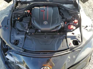 2020 Toyota GR Supra 3.0 with VIN WZ1DB4C0XLW025666, listed as a Copart auction lot 87545075 with 18,840 mi miles and Salvage Title. Bid and sale history available at carsss.com. Image 12.