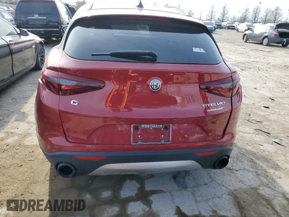 2018 Alfa Romeo Stelvio Ti Sport z VIN ZASFAKNN3J7B67248, wystawiony jako Copart lot #42681384 z przebiegiem 62 407 mil mil oraz Szkoda całkowita • Salvage title. Historia ofert i sprzedaży dostępna na DreamBid. Obrazek 6.